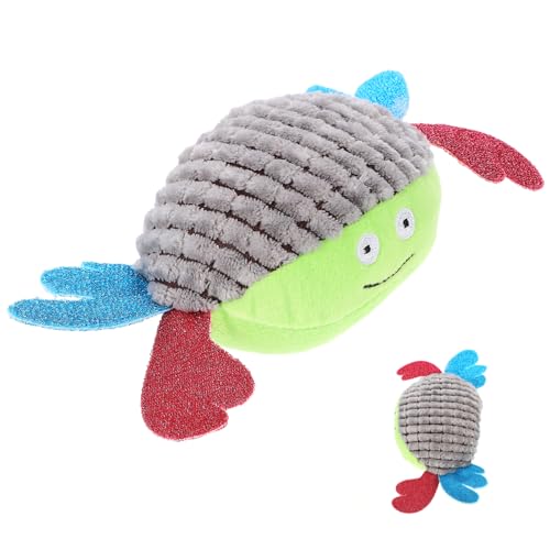 GREENADSCAPE Interaktives Quietschspielzeug Krabbenform Für Hunde Kauspielzeug Plüsch Für Geeignet Zahnpflege Von Jagdinstinkten Sicheres Und Gesundes Spielzeug Für Haustiere von GREENADSCAPE