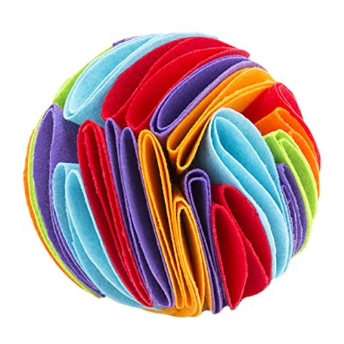 GREENADSCAPE Hundeschnüffelball Dog Toy Dog chew Toy quietschspielzeug für Hunde Hundefutter Schleifen hundespielzeug Welpe Spielzeug für Hundezähne Leckfutterspielzeug für Haustiere Filzstoff GREENADSCAPE Hundeschnüffelball Dog Toy Dog chew Toy quietschspielzeug für Hunde Hundefutter Schleifen hundespielzeug Welpe Spielzeug für Hundezähne Leckfutterspielzeug für Haustiere Filzstoff von GREENADSCAPE