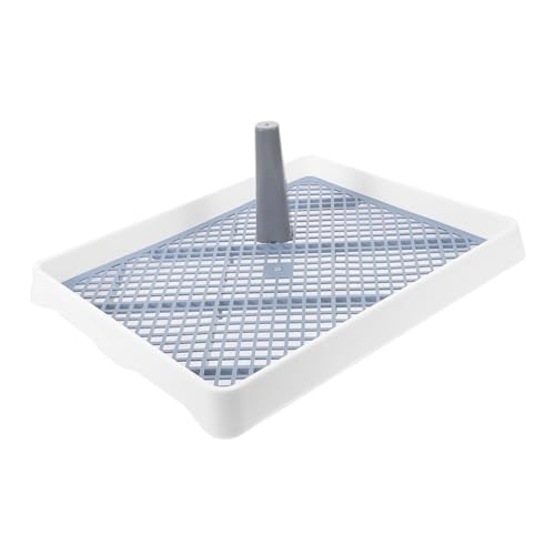 GREENADSCAPE Hundetoilette Für Innenbereich rutschfeste Welpentraining Kunststoff-hundeurinhalter Haustiertoilette Mit Gitter-Design von GREENADSCAPE