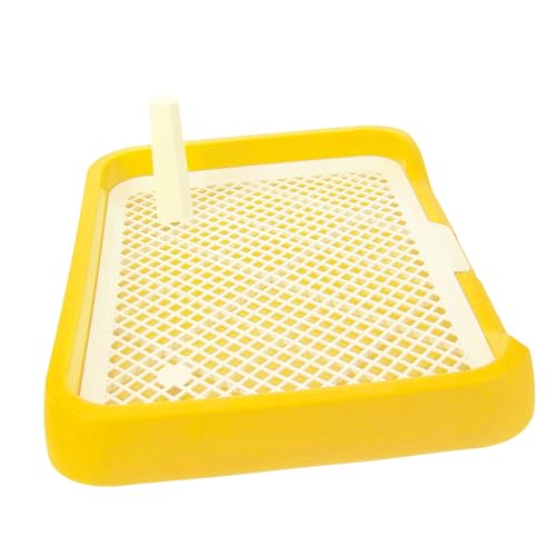 GREENADSCAPE Hundetoilette Katzentoilette Haustier Zugzubehör Welpentrainingstoilette Training Welpentablett Kunststoff Hundetöpfchen Haustiere Toilette Welpen Innentoilette Haustierzubehör GREENADSCAPE Hundetoilette Katzentoilette Haustier Zugzubehör Welpentrainingstoilette Training Welpentablett Kunststoff Hundetöpfchen Haustiere Toilette Welpen Innentoilette Haustierzubehör von GREENADSCAPE
