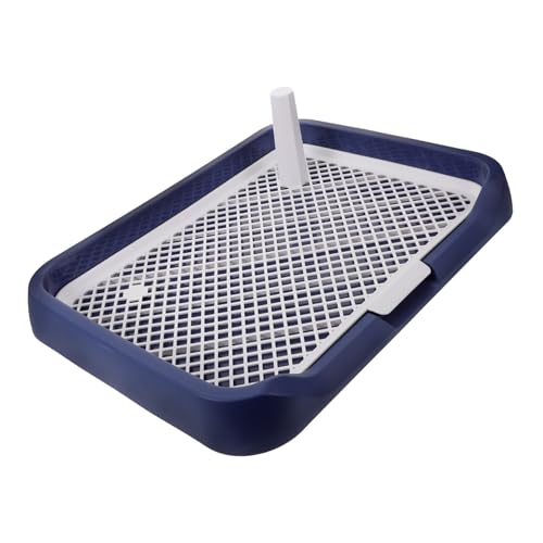 GREENADSCAPE Hundetoilette Kunststoff Hundetöpfchen Haustierkäfig Bettpfanne Hundetöpfchen Tablett Welpenurinschale Katzentoilette Tierbettpfanne Kunststoff Welpentoilette Welpeninnentoilette von GREENADSCAPE
