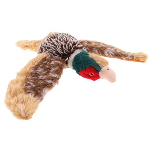 GREENADSCAPE Interaktives Quietschspielzeug für Hunde Langlebiges Kauresistentes Wildhuhn Plüschtier für Kleine bis Große Hunde Fördert Beschäftigung Aktivität und Zahnpflege bei Welpen und GREENADSCAPE Interaktives Quietschspielzeug für Hunde Langlebiges Kauresistentes Wildhuhn Plüschtier für Kleine bis Große Hunde Fördert Beschäftigung Aktivität und Zahnpflege bei Welpen und von GREENADSCAPE