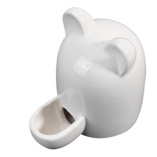 GREENADSCAPE 100 Ml Cartoon-Katzenohren-wasserspender Für Haustiere Automatischer Futterspender Für Kaninchen Hamster Katzen Keramik-trinknapf Futterspender Selbstdosierender Tierbedarf Weiß GREENADSCAPE 100 Ml Cartoon-Katzenohren-wasserspender Für Haustiere Automatischer Futterspender Für Kaninchen Hamster Katzen Keramik-trinknapf Futterspender Selbstdosierender Tierbedarf Weiß von GREENADSCAPE