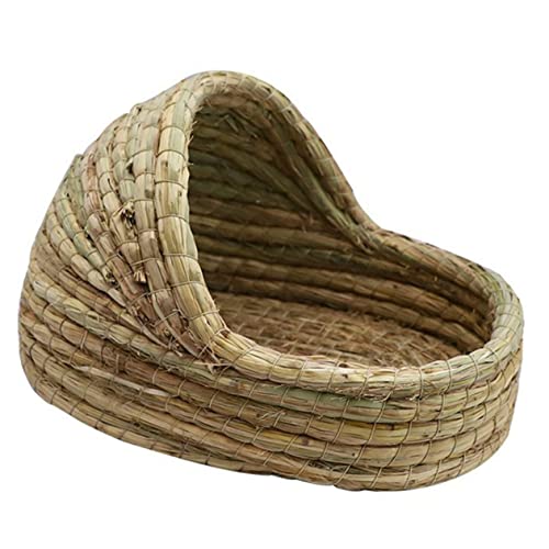 GREENADSCAPE Seegrasbett gemütliches Hamsternest für Kleintiere natürlich gewebtes Bett für Hamster Kaninchen Meerschweinchen GREENADSCAPE Seegrasbett gemütliches Hamsternest für Kleintiere natürlich gewebtes Bett für Hamster Kaninchen Meerschweinchen von GREENADSCAPE