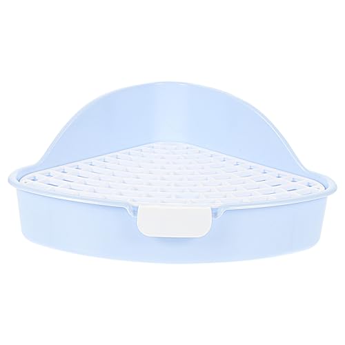 GREENADSCAPE Kaninchen-katzentoilette Meerschweinchen-Toilette Katzentoilette Für Kleintiere Kunststoff-ecktoilette Mit Gitterdesign Leicht Zu Reinigen Verwenden GREENADSCAPE Kaninchen-katzentoilette Meerschweinchen-Toilette Katzentoilette Für Kleintiere Kunststoff-ecktoilette Mit Gitterdesign Leicht Zu Reinigen Verwenden von GREENADSCAPE