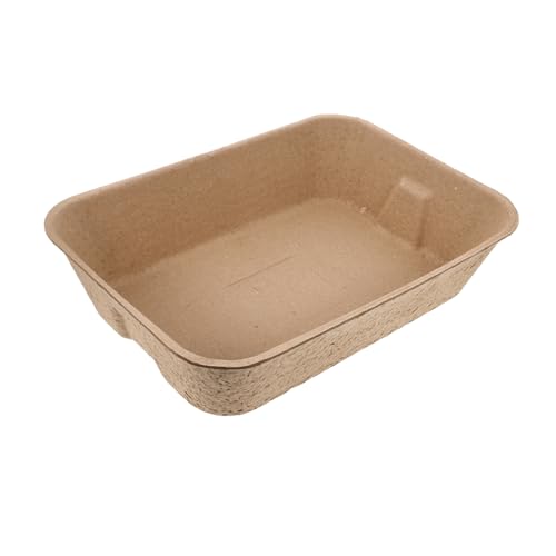GREENADSCAPE Kasten Katzentoilette Kleintier Toilette Katzenversorgung Kaninchentoilette Katzenklo Papier Light Brown GREENADSCAPE Kasten Katzentoilette Kleintier Toilette Katzenversorgung Kaninchentoilette Katzenklo Papier Light Brown von GREENADSCAPE