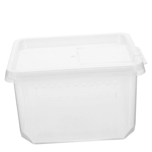 GREENADSCAPE Transportbox Für Reptilien Aufzuchtdose Für Spinnen Reptilienfutterbox Aus Kunststoff Transparent Und Langlebig Geeignet Für Kleine Reptilien Und Insekten GREENADSCAPE Transportbox Für Reptilien Aufzuchtdose Für Spinnen Reptilienfutterbox Aus Kunststoff Transparent Und Langlebig Geeignet Für Kleine Reptilien Und Insekten von GREENADSCAPE