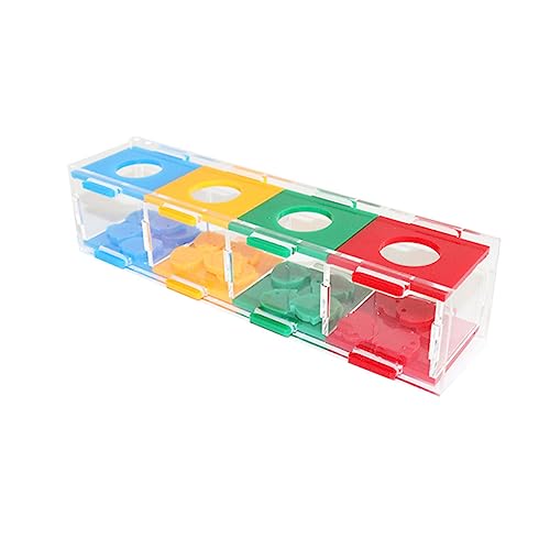 GREENADSCAPE Papageien-trainingsbox – Ara-vogelspielzeug – Acrylmaterial – Design von GREENADSCAPE