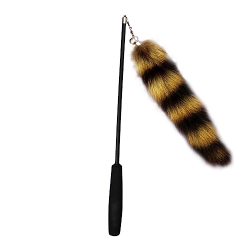 GREENADSCAPE Interaktives Katzenspielzeug zum Necken Fuchsschwanzfeder Teleskop-Katzenspielzeug für Haustiere automatisches Katzenjagdspielzeug GREENADSCAPE Interaktives Katzenspielzeug zum Necken Fuchsschwanzfeder Teleskop-Katzenspielzeug für Haustiere automatisches Katzenjagdspielzeug von GREENADSCAPE
