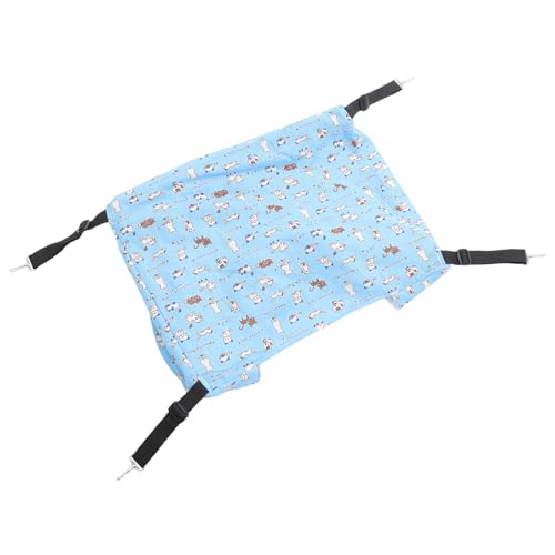 GREENADSCAPE Katzenkäfig Hängematte, Doppellagig, Zum Aufhängen, Verstellbar, Weiches Haustierbett Für Kätzchen (Blaue Katzen), Katzenhängebett, Katzenhängematten Für Hauskatzen, von GREENADSCAPE