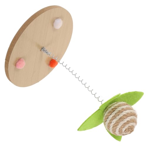 GREENADSCAPE Katzenspielzeug Spielzeuge Katzenkratzer Katzenbeißspielzeug Unterhaltungsspielzeug Für Katzen Katze Katzenminze Spielzeug Kätzchen Neckender Zauberstab Katzen-Teaser Baumwollseil GREENADSCAPE Katzenspielzeug Spielzeuge Katzenkratzer Katzenbeißspielzeug Unterhaltungsspielzeug Für Katzen Katze Katzenminze Spielzeug Kätzchen Neckender Zauberstab Katzen-Teaser Baumwollseil von GREENADSCAPE