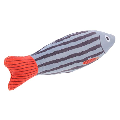 GREENADSCAPE Fischspielzeug Für Katzen Plüschspielzeug Ausgestopftes Fischform-übungsspielzeug Für Kätzchen GREENADSCAPE Fischspielzeug Für Katzen Plüschspielzeug Ausgestopftes Fischform-übungsspielzeug Für Kätzchen von GREENADSCAPE