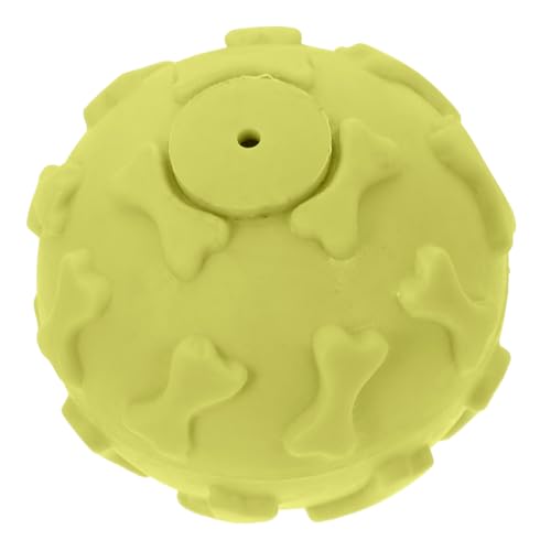 GREENADSCAPE Hundespielzeug Quietschball für Welpen Interaktives undichtes Spielzeug Hundemolarenball Kauspielzeug für Welpen Zahnreinigungsball Tragbares Hundespielzeug GREENADSCAPE Hundespielzeug Quietschball für Welpen Interaktives undichtes Spielzeug Hundemolarenball Kauspielzeug für Welpen Zahnreinigungsball Tragbares Hundespielzeug von GREENADSCAPE