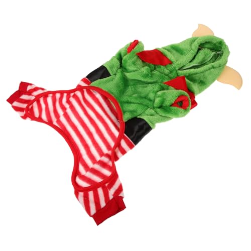 GREENADSCAPE Hundekleidung Weihnachten Kostüm Für Haustiere Weiches Material Weihnachtliches Muster Warme Kleidung Für Hunde GREENADSCAPE Hundekleidung Weihnachten Kostüm Für Haustiere Weiches Material Weihnachtliches Muster Warme Kleidung Für Hunde von GREENADSCAPE