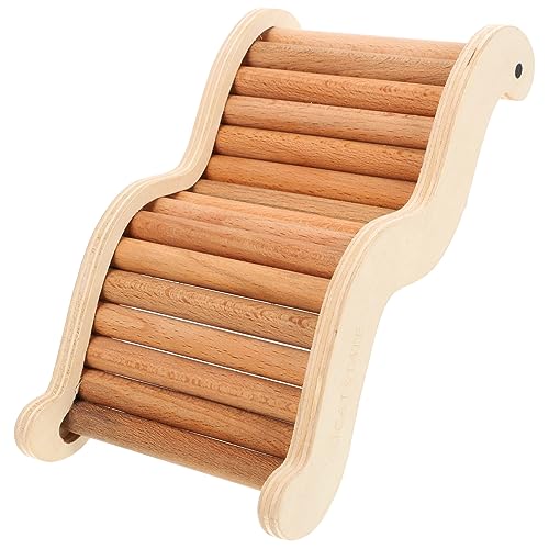 GREENADSCAPE Kleine Holzleiter Für Kleintiere Bissfeste Kletterleiter Für Hamster Chinchillas Und Meerschweinchen Spielen Und Dekorieren Käfigs Aus Natürlichem Sicherem Material GREENADSCAPE Kleine Holzleiter Für Kleintiere Bissfeste Kletterleiter Für Hamster Chinchillas Und Meerschweinchen Spielen Und Dekorieren Käfigs Aus Natürlichem Sicherem Material von GREENADSCAPE