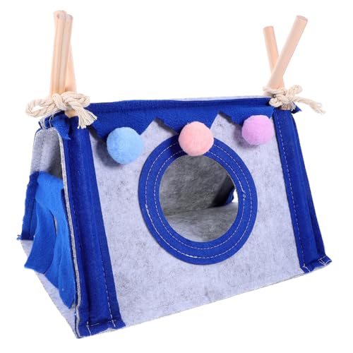 GREENADSCAPE Wärmendes Nest für Hamster Meerschweinchen Versteck Spielzeug Schlafhaus für Haustiere Haustierversteck bequemes Haustierbett GREENADSCAPE Wärmendes Nest für Hamster Meerschweinchen Versteck Spielzeug Schlafhaus für Haustiere Haustierversteck bequemes Haustierbett von GREENADSCAPE
