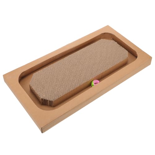 GREENADSCAPE Kratzbaum Für Katzen Interaktive Katzenballbahn Kratzbrett Für Kätzchen Katzenkratzlounge Loungebett Für Katzenkratzer Katzenbett Aus Pappe Rollball-Spielzeug Für Katzen Wellpapier GREENADSCAPE Kratzbaum Für Katzen Interaktive Katzenballbahn Kratzbrett Für Kätzchen Katzenkratzlounge Loungebett Für Katzenkratzer Katzenbett Aus Pappe Rollball-Spielzeug Für Katzen Wellpapier von GREENADSCAPE