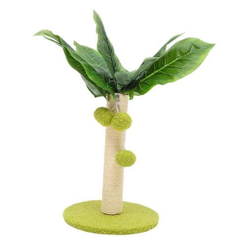 GREENADSCAPE Katzenkratzbaum Kleiner Katzenkratzbaum Katzenbedarf Katzenkratzbaum Federball für Hauskatzen verschleißfest GREENADSCAPE Katzenkratzbaum Kleiner Katzenkratzbaum Katzenbedarf Katzenkratzbaum Federball für Hauskatzen verschleißfest von GREENADSCAPE