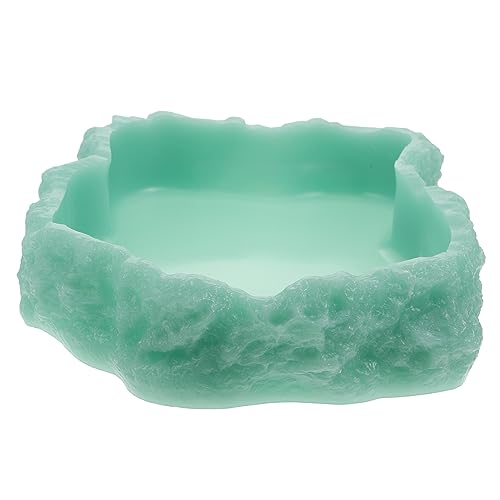 GREENADSCAPE Wassernapf Für Reptilien Futternapf Aus Kunstharz Für Geckos Eidechsen Schildkröten Haustierzubehör Nachtlicht Für Reptilienlampe GREENADSCAPE Wassernapf Für Reptilien Futternapf Aus Kunstharz Für Geckos Eidechsen Schildkröten Haustierzubehör Nachtlicht Für Reptilienlampe von GREENADSCAPE