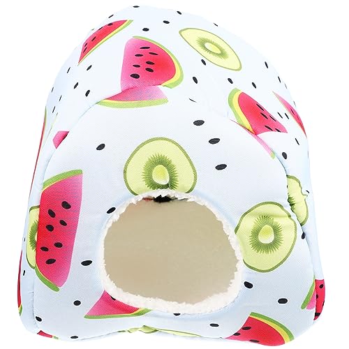 GREENADSCAPE Meerschweinchennest Hamster-wohnraum Weiches Warmes Bett Als Bequemer Unterschlupf Für Haustiere 22 X 22 cm GREENADSCAPE Meerschweinchennest Hamster-wohnraum Weiches Warmes Bett Als Bequemer Unterschlupf Für Haustiere 22 X 22 cm von GREENADSCAPE