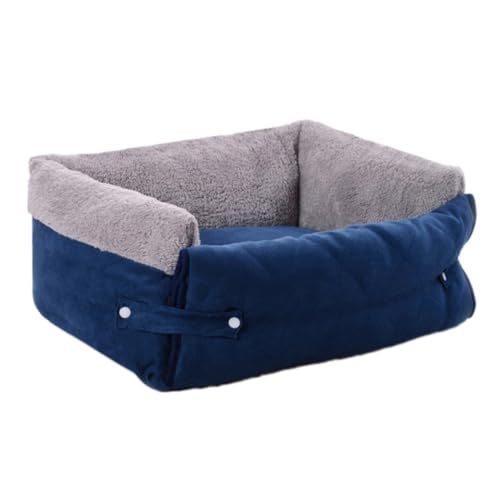 GREENADSCAPE Multifunktionales Clamshell Hundesofa für Kleine und Mittelgroße Hunde Waschbar rutschfest Langlebig Gemütliche Hundehütte Blau GREENADSCAPE Multifunktionales Clamshell Hundesofa für Kleine und Mittelgroße Hunde Waschbar rutschfest Langlebig Gemütliche Hundehütte Blau von GREENADSCAPE