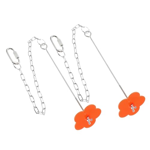 GREENADSCAPE Vogel-futterhalter Aus Edelstahl Für Obst Und Gemüse Praktisches Spielzeug Für Papageien Und Kleintiere Mit Zufälligen Farben Für Gesunde Snacks Und Foraging von GREENADSCAPE