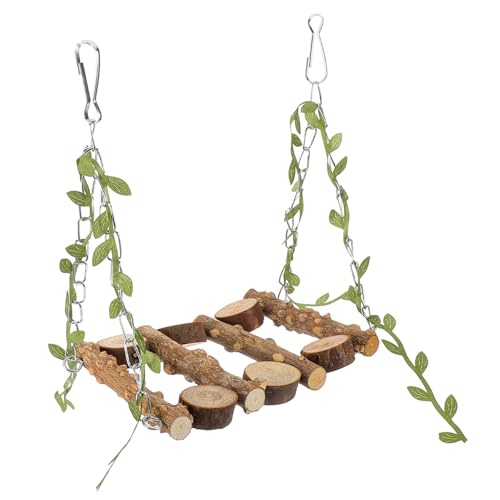 GREENADSCAPE Papagei Schaukel Spielzeug Papagei Sitzstangen Für Käfig Sittich Spielzeug Schaukel Stehen Vogel Decor GREENADSCAPE Papagei Schaukel Spielzeug Papagei Sitzstangen Für Käfig Sittich Spielzeug Schaukel Stehen Vogel Decor von GREENADSCAPE