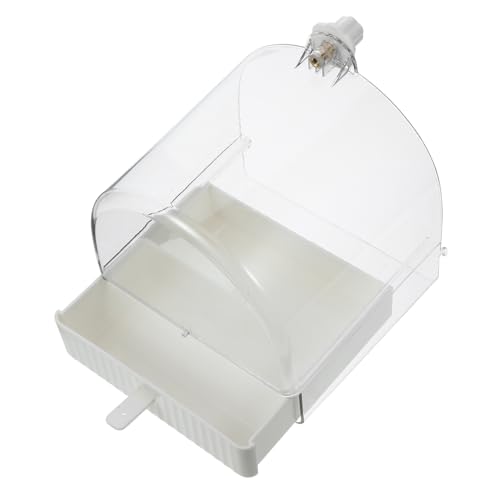 GREENADSCAPE Vogelbadewanne Für Sittichkäfig Hängende Badewanne Wiederverwendbar Installieren Reinigen Für Papageien Und Haustiervögel von GREENADSCAPE