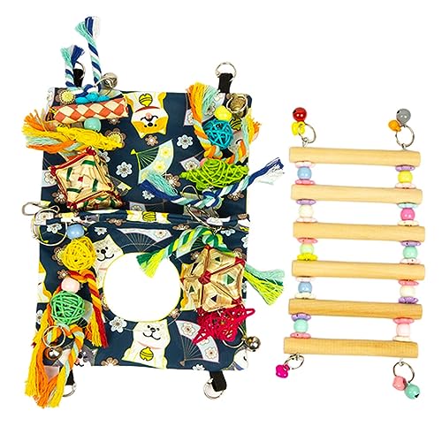 GREENADSCAPE Papageienschaukelständer, Vogelzubehör, Vogelkäfigschaukel, Spielzeug, Vogelschaukel Für Den Haushalt, Papageienschaukel Für Den Haushalt, Vogel Hängeständer, Papageienschaukel GREENADSCAPE Papageienschaukelständer, Vogelzubehör, Vogelkäfigschaukel, Spielzeug, Vogelschaukel Für Den Haushalt, Papageienschaukel Für Den Haushalt, Vogel Hängeständer, Papageienschaukel von GREENADSCAPE