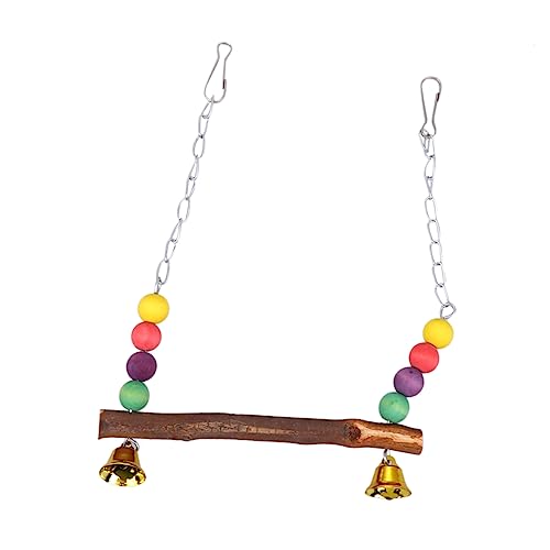 GREENADSCAPE Schaukelspielzeug-Set Für Papageien Vogelspielzeug Schaukel Papageienschaukel Seilspielzeug Pädagogisches Vogel-hängespielzeug Bunte Perlen Für Vögel GREENADSCAPE Schaukelspielzeug-Set Für Papageien Vogelspielzeug Schaukel Papageienschaukel Seilspielzeug Pädagogisches Vogel-hängespielzeug Bunte Perlen Für Vögel von GREENADSCAPE