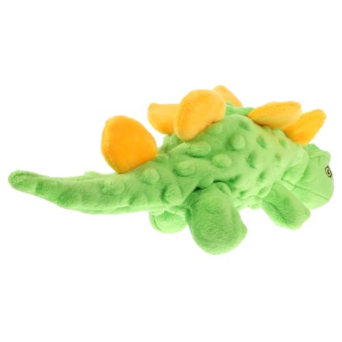 GREENADSCAPE Plüsch Dinosaurier Spielzeug Für Hunde Interaktives Quietschendes Hundespielzeug Für Kleine Hunde Unzerstörbares Süßes Cartoon-kauspielzeug Fördert Bewegung Und Langeweile von GREENADSCAPE
