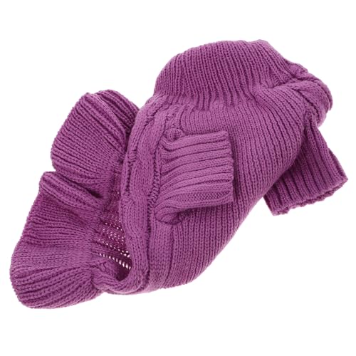 GREENADSCAPE Hoher Kragen Welpen Pullover Hund Warme Outfit Entzückende Katze Kleidungsstück Weiche Haustier Kleidung GREENADSCAPE Hoher Kragen Welpen Pullover Hund Warme Outfit Entzückende Katze Kleidungsstück Weiche Haustier Kleidung von GREENADSCAPE