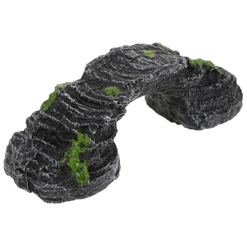 GREENADSCAPE Terrarium Plattform Für Schildkröten Sonnenbad Aus Kunstharz Dekoration Für Reptilienbecken Wiederverwendbar Und Langlebig von GREENADSCAPE