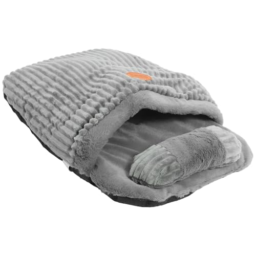 GREENADSCAPE Plüsch Katzenschlafsack Für Kätzchen Warmes Gemütliches Nest Fleece Maschinenwaschbar Für Indoor-nutzung Als Schlafplatz Und Rückzugsort Für Kleine Mittelgroße Katzen GREENADSCAPE Plüsch Katzenschlafsack Für Kätzchen Warmes Gemütliches Nest Fleece Maschinenwaschbar Für Indoor-nutzung Als Schlafplatz Und Rückzugsort Für Kleine Mittelgroße Katzen von GREENADSCAPE