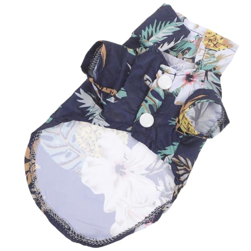 GREENADSCAPE Haustierkleidung für Hunde Sommer-T-Shirt Shih Tzu Hundeshirt Atmungsaktives Welpen-Outfit Sommer-Hundebekleidung Hawaiianischer Stil Welpen-Strandshirt GREENADSCAPE Haustierkleidung für Hunde Sommer-T-Shirt Shih Tzu Hundeshirt Atmungsaktives Welpen-Outfit Sommer-Hundebekleidung Hawaiianischer Stil Welpen-Strandshirt von GREENADSCAPE