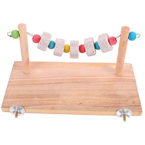 GREENADSCAPE Holz Vogelstange Vogelständer Sittichstange Vogeltrainingsstange Papageienspielzeug Kleintierspielzeug Vogel-kauspielzeug Für Käfige GREENADSCAPE Holz Vogelstange Vogelständer Sittichstange Vogeltrainingsstange Papageienspielzeug Kleintierspielzeug Vogel-kauspielzeug Für Käfige von GREENADSCAPE