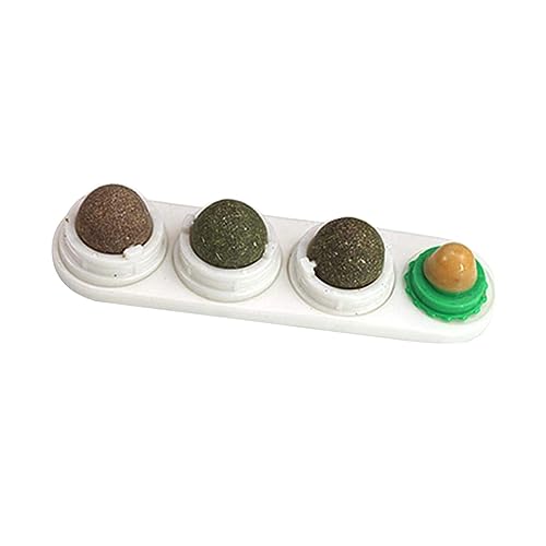 GREENADSCAPE Katzenminze Spielzeug Bälle Für Haustier Katzenspielzeug Mit Minzenball Katzenminzenspielball GREENADSCAPE Katzenminze Spielzeug Bälle Für Haustier Katzenspielzeug Mit Minzenball Katzenminzenspielball von GREENADSCAPE