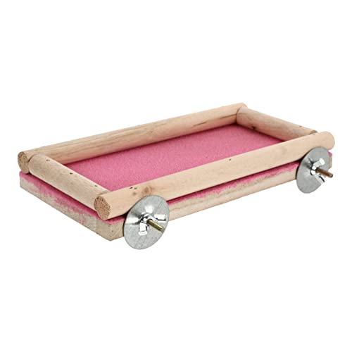 GREENADSCAPE Papageien Krallenpflege Sprungbrett Aus Kletter Und Spielbrett Für Vögel Und Nagetiere Für Aktives Spielen Und Krallenpflege Fördert Vitalität Und Geschicklichkeit GREENADSCAPE Papageien Krallenpflege Sprungbrett Aus Kletter Und Spielbrett Für Vögel Und Nagetiere Für Aktives Spielen Und Krallenpflege Fördert Vitalität Und Geschicklichkeit von GREENADSCAPE
