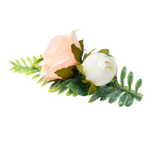 GREENADSCAPE Pet Hochzeit Haarschmuck Für Hunde Und Katzen Niedliche Kunstblumen-Haarspange Für Hochzeiten Und Partys Einfach Zu Befestigen Für Kleine Haustiere Geeignet von GREENADSCAPE