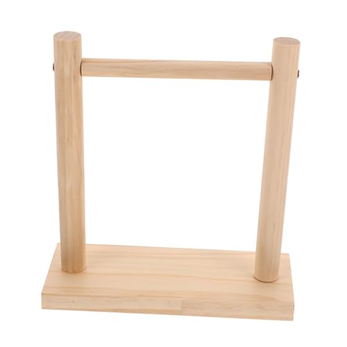 GREENADSCAPE Holz Papagei Stand Vogel Training Rack Barsch Plattform Innen Käfig Dekoratives Spielzeug Zubehör Hergestellt Aus Verschleißfestem Material GREENADSCAPE Holz Papagei Stand Vogel Training Rack Barsch Plattform Innen Käfig Dekoratives Spielzeug Zubehör Hergestellt Aus Verschleißfestem Material von GREENADSCAPE