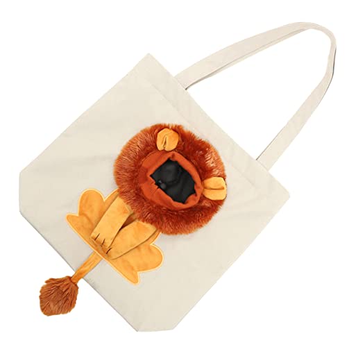 GREENADSCAPE Umhängetasche Katzentragetasche Katzenkäfig Im Freien Katzentasche Kleine Hundetragetasche Welpenschlinge Umhängetaschen Für Welpen Umhängetasche in Löwenform Haustier Segeltuch GREENADSCAPE Umhängetasche Katzentragetasche Katzenkäfig Im Freien Katzentasche Kleine Hundetragetasche Welpenschlinge Umhängetaschen Für Welpen Umhängetasche in Löwenform Haustier Segeltuch von GREENADSCAPE