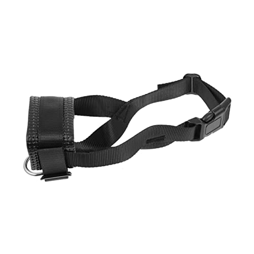 GREENADSCAPE Verstellbarer Nylon Maulkorb Für Hunde Mit Biss-Schutz Atmungsaktiv Sicherer Halsriemen Gegen Beißen Und Kauen von GREENADSCAPE