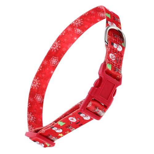 GREENADSCAPE Verstellbares Weihnachts Hundehalsband Cartoon Design Komfortabel für Kleine Perfektes für Weihnachtszeit und Festliche Anlässe Schneemann GREENADSCAPE Verstellbares Weihnachts Hundehalsband Cartoon Design Komfortabel für Kleine Perfektes für Weihnachtszeit und Festliche Anlässe Schneemann von GREENADSCAPE