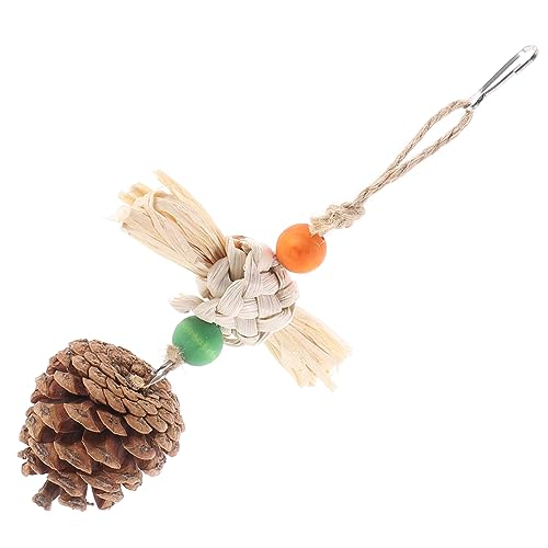 GREENADSCAPE Vogel Spielzeug Hängend Für Papageien Käfig Kauspielzeug Kleines Zubehör Papageienspielzeug Haustierspielzeug Vogelkäfigspielzeug GREENADSCAPE Vogel Spielzeug Hängend Für Papageien Käfig Kauspielzeug Kleines Zubehör Papageienspielzeug Haustierspielzeug Vogelkäfigspielzeug von GREENADSCAPE