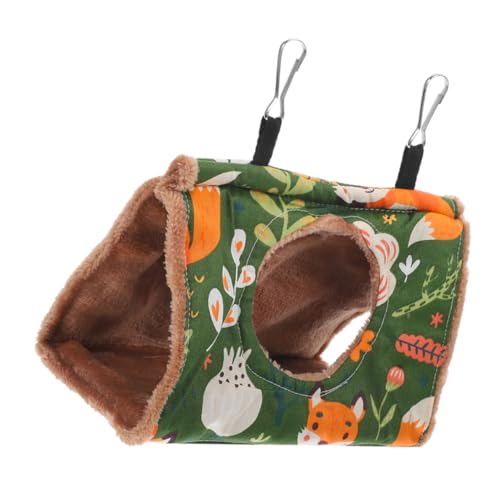 GREENADSCAPE Vogelnest Vogel Hängematte Winter Warme Bett Papagei Hängen Hängematte Komfortable Vogel Käfig Zubehör von GREENADSCAPE