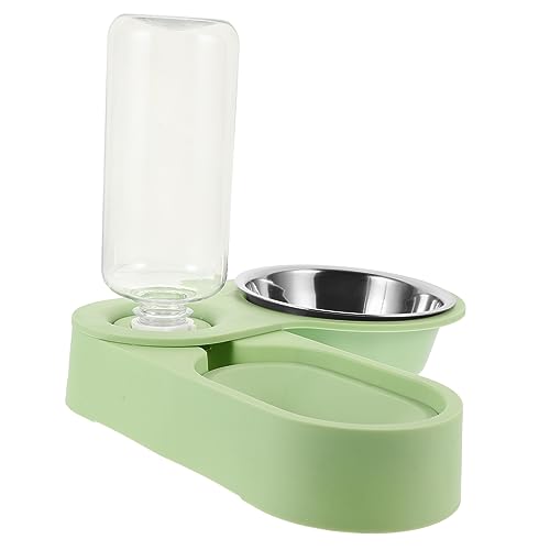 GREENADSCAPE Großer Katzennapf Erhöhter Futterspender Für Haustiere Automatischer Futterspender Wasserbrunnen-Set Für Katzen Und Hunde GREENADSCAPE Großer Katzennapf Erhöhter Futterspender Für Haustiere Automatischer Futterspender Wasserbrunnen-Set Für Katzen Und Hunde von GREENADSCAPE