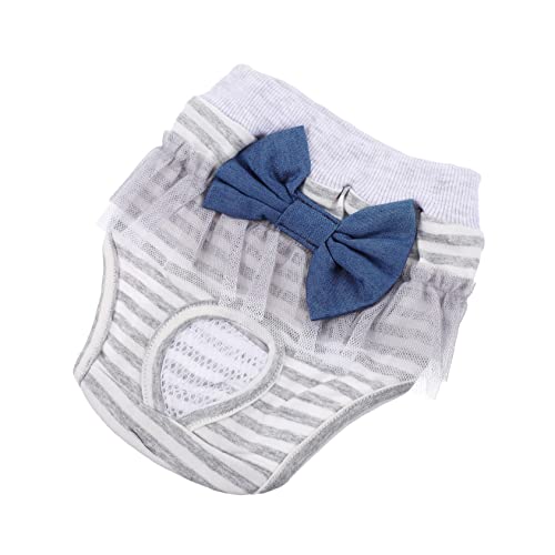 GREENADSCAPE Windelhöschen Aus Baumwolle Für Welpen Wiederverwendbare Hose Mit Schleife Für Die Menstruation GREENADSCAPE Windelhöschen Aus Baumwolle Für Welpen Wiederverwendbare Hose Mit Schleife Für Die Menstruation von GREENADSCAPE