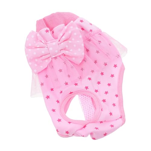 GREENADSCAPE Hundewindel weibliche Haustierhosen für Welpen Damenbinden Spitze Prinzessinnen-Stil bequem für zu Hause S Rosa GREENADSCAPE Hundewindel weibliche Haustierhosen für Welpen Damenbinden Spitze Prinzessinnen-Stil bequem für zu Hause S Rosa von GREENADSCAPE