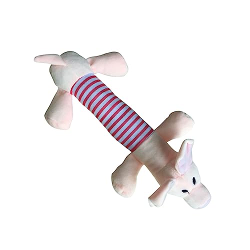 GREENADSCAPE üsch Hundespielzeug Mit Quietscher Interaktives Kauspielzeug Für Kleine Hunde Und Welpen Ideal Zum Und Zahnpflege Gestreiftes Design Schweinchen GREENADSCAPE üsch Hundespielzeug Mit Quietscher Interaktives Kauspielzeug Für Kleine Hunde Und Welpen Ideal Zum Und Zahnpflege Gestreiftes Design Schweinchen von GREENADSCAPE