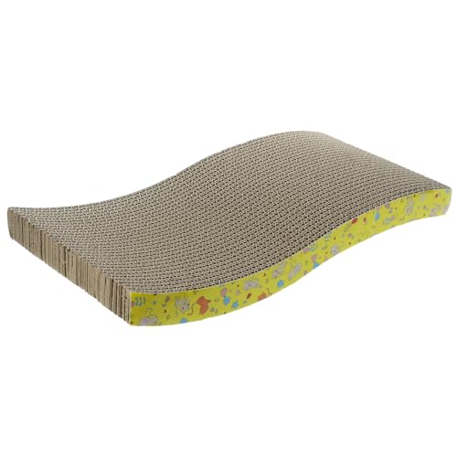 GREENADSCAPE Asisumption Kratzmatte Für Katzen Gewelltes Katzenkratzbrett Spielzeug Sicheres Haustierzubehör Kratzbrett Für Haustiere Kätzchen Kratzpad Kreatives Katzenkratzbrett GREENADSCAPE Asisumption Kratzmatte Für Katzen Gewelltes Katzenkratzbrett Spielzeug Sicheres Haustierzubehör Kratzbrett Für Haustiere Kätzchen Kratzpad Kreatives Katzenkratzbrett von GREENADSCAPE